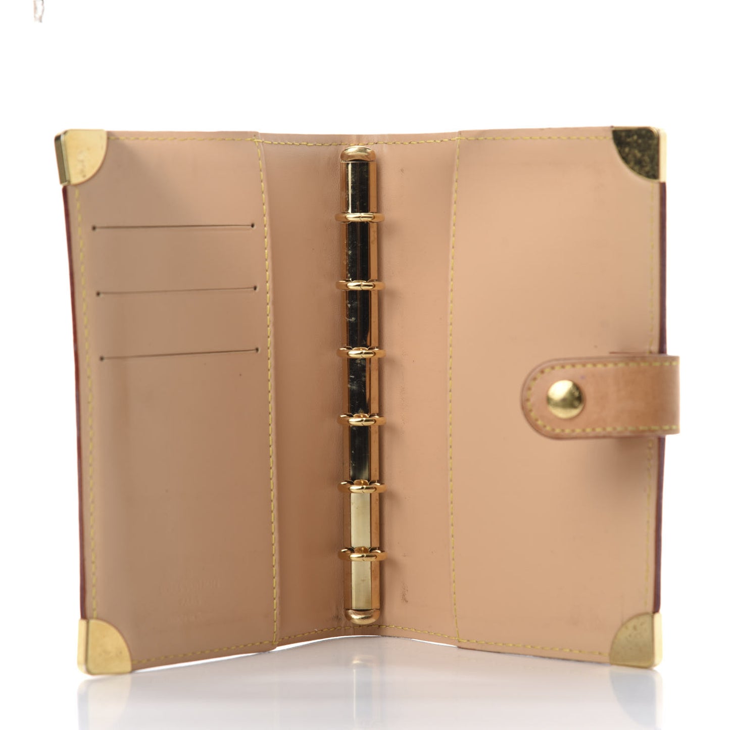 Monogram Multicolor Small Ring Agenda Cover White