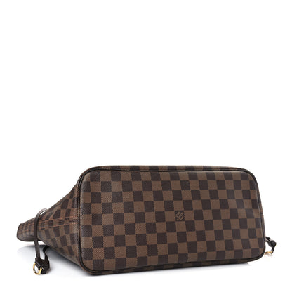 Louis Vuitton Damier Ebene Neo Neverfull MM Rose Ballerine 5 of 9