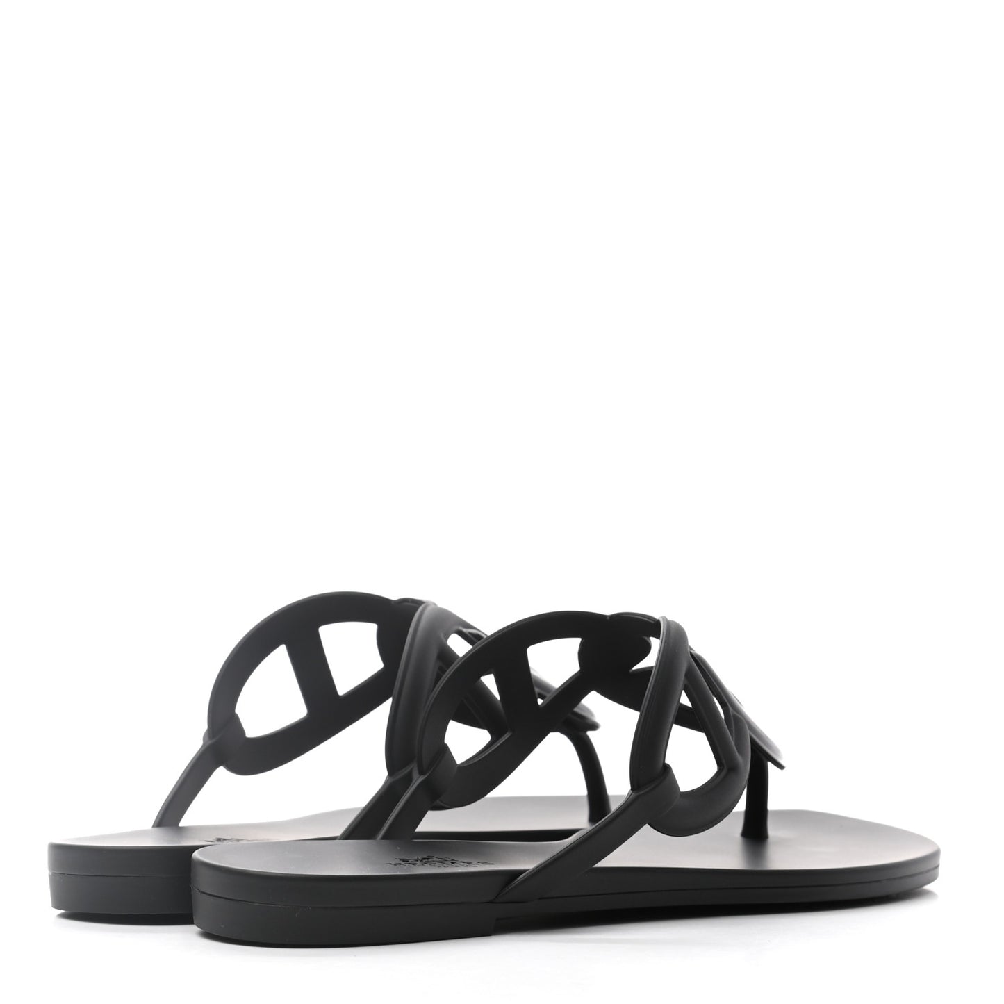 Nappa Womens Beach Sandals 38 Black
