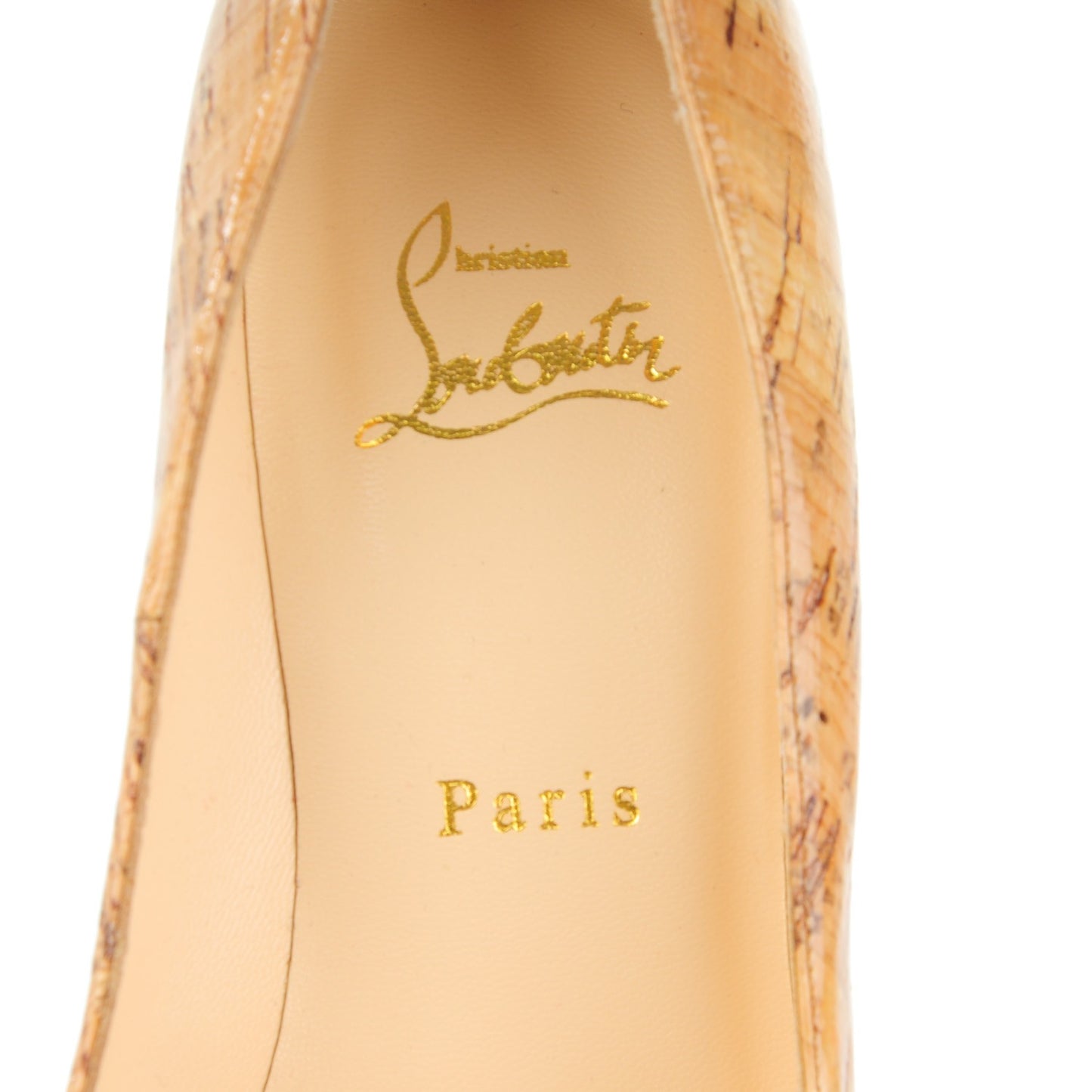 Cork Daffodile 160 Pumps 39.5 Naturale