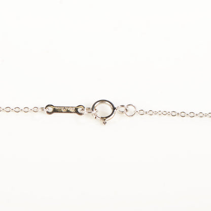 Tiffany 18K White Gold Diamond Paloma Picasso Loving Heart Necklace 5 of 6