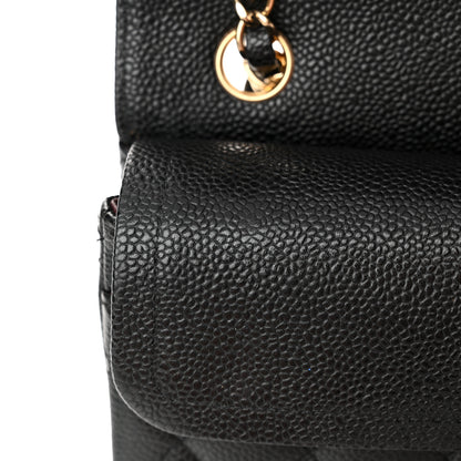 Chanel Caviar Quilted Small Double Flap Black 12 of 15