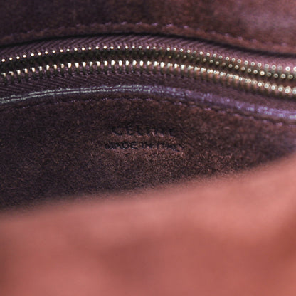 Celine Supersoft Calfskin Sangle Bucket Bag Burgundy 6 of 16