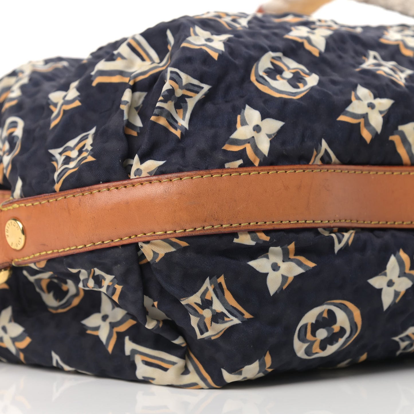 Canvas Monogram Cruise Bulles MM Navy