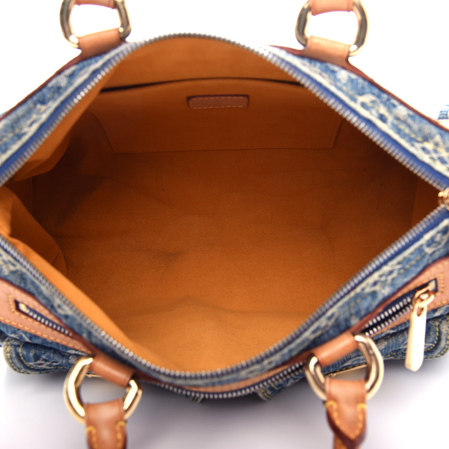 Louis Vuitton Monogram Denim Neo Speedy Blue 5 of 9