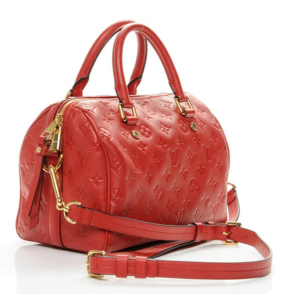 Louis Vuitton Empreinte Speedy Bandouliere 25 Cherry 3 of 7