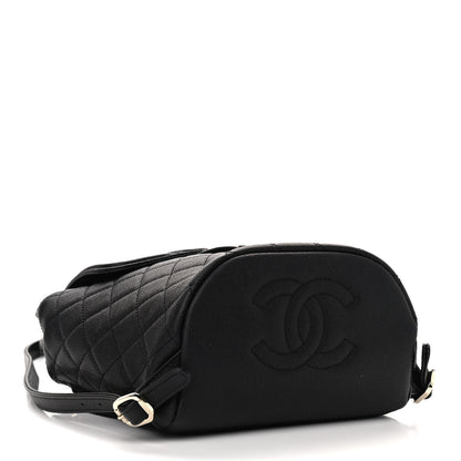 Chanel Caviar Quilted Small Filigree Backpack Black 4 of 9