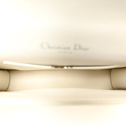 Christian Dior Calfskin Printed Mini Diorama Flap Bag White 5 of 11