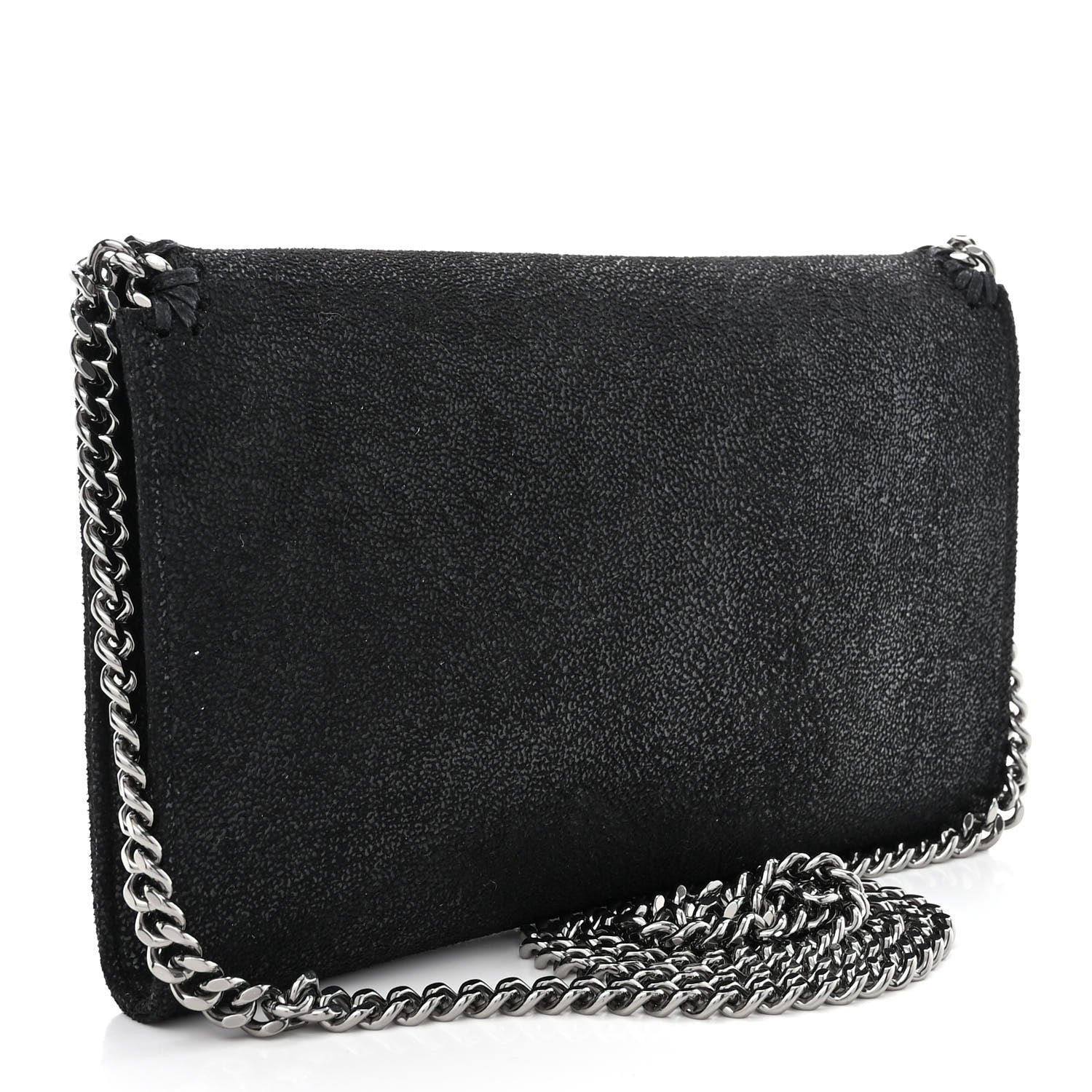 Stella McCartney Shaggy Deer Falabella Mini Crossbody Bag Black 3 of 11