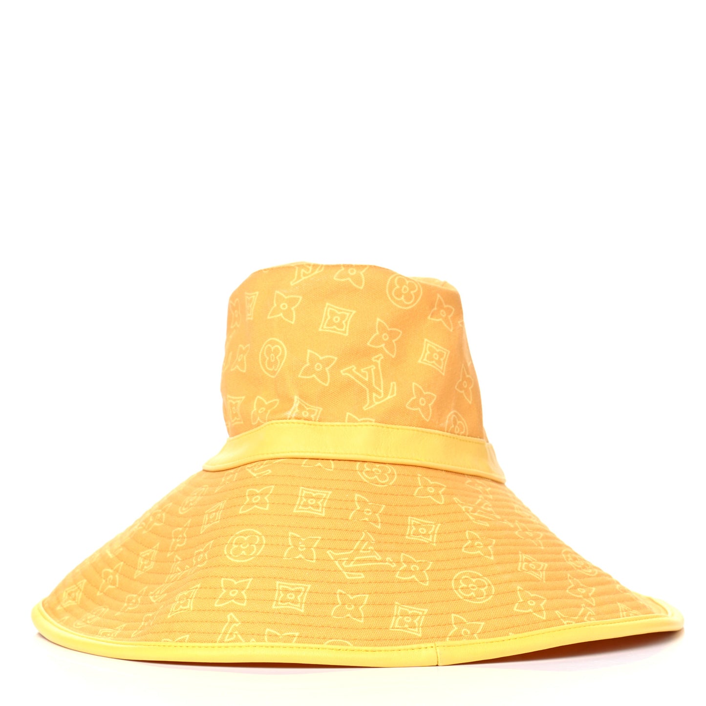 Canvas Monogram Wide Bucket Hat M
