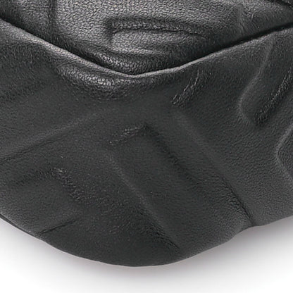 Fendi Nappa FF 1974 Embossed Mini Baguette Black 9 of 11