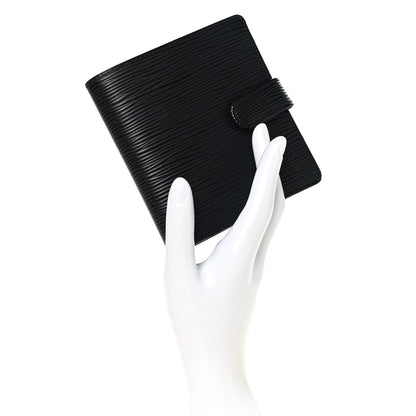 Louis Vuitton Epi Porte-Billets Compact Wallet Black 2 of 7