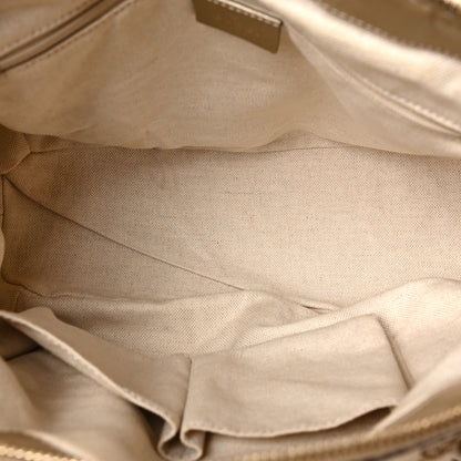 Gucci Monogram Medium Sukey Top Handle Bag Golden Beige 5 of 9