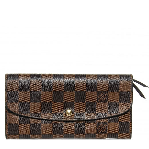 Damier Ebene Emilie Wallet