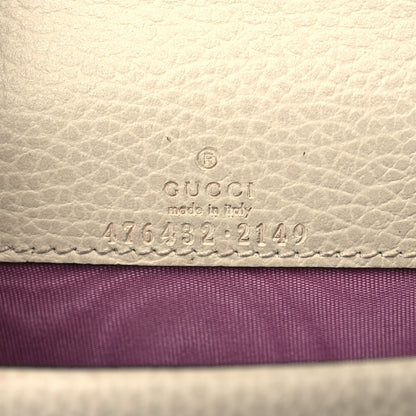Gucci Dollar Calfskin Crystal Super Mini Dionysus Shoulder Bag Mystic White Black Diamond 6 of 10