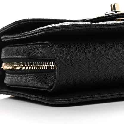 Chanel Caviar Quilted Like A Wallet Flap Black 8 of 9