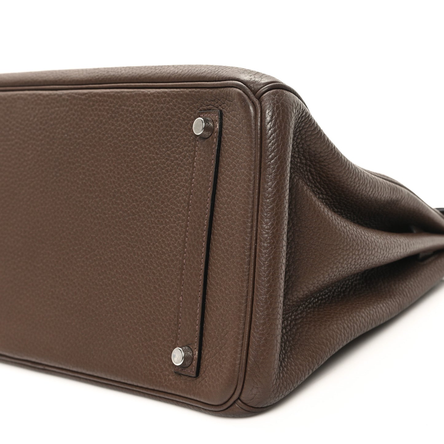 Taurillon Clemence Birkin 35 Cafe