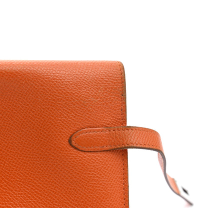 Hermes Epsom Kelly Longue Wallet Orange 14 of 17