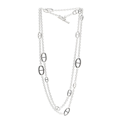 Hermes Sterling Silver Farandole Necklace 120 3 of 5