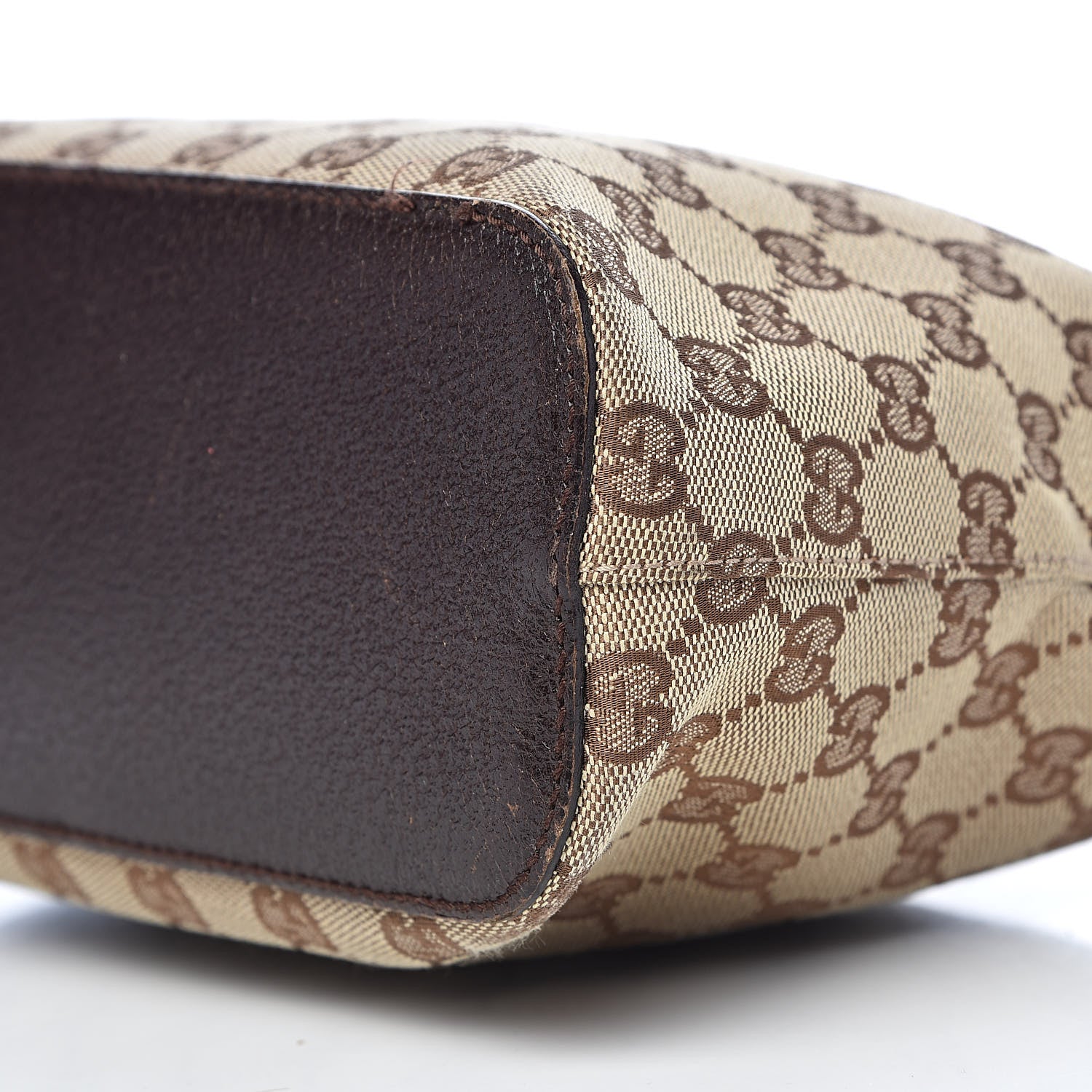 Gucci Monogram GG Signature Shoulder Bag Brown 17 of 18