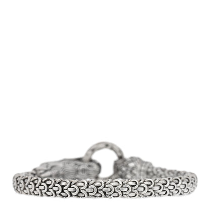 John Hardy Sterling Silver Diamond Naga Dragon Head Bracelet 3 of 5