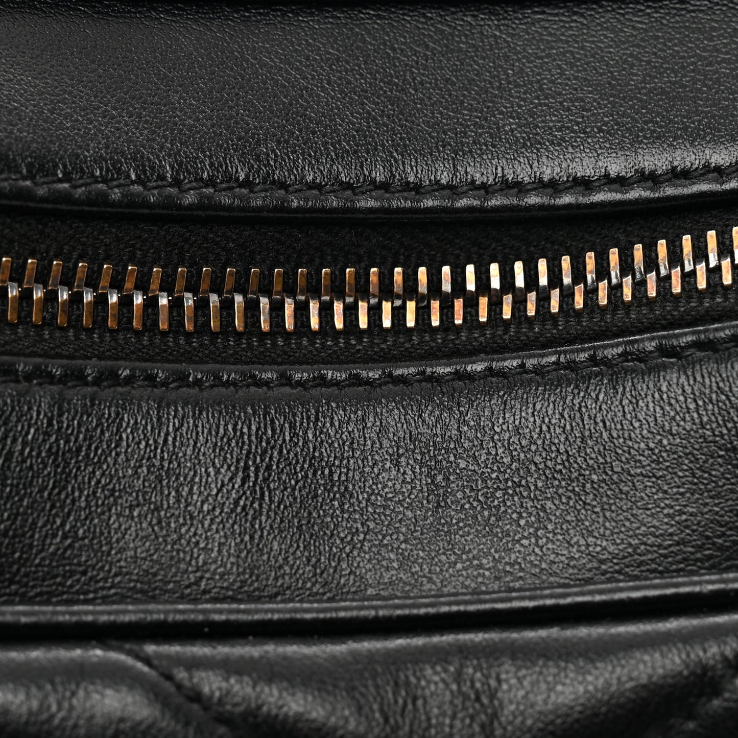 Calfskin Matelasse Monogram Lou Camera Bag Black