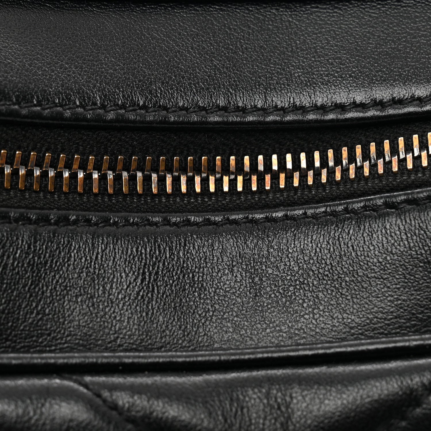 Saint Laurent Calfskin Matelasse Monogram Lou Camera Bag Black 12 of 13