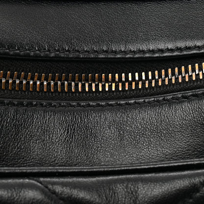 Saint Laurent Calfskin Matelasse Monogram Lou Camera Bag Black 12 of 13