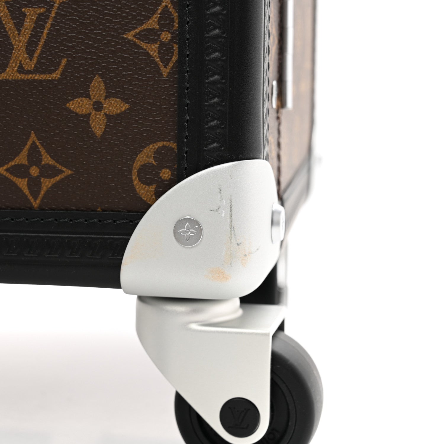 Louis Vuitton Monogram Macassar Rolling Trunk 9 of 9