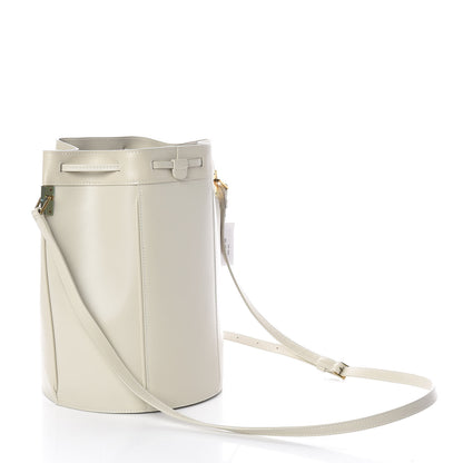 Saint Laurent Smooth Calfskin Medium Talitha Bucket Bag Vintage White 3 of 8