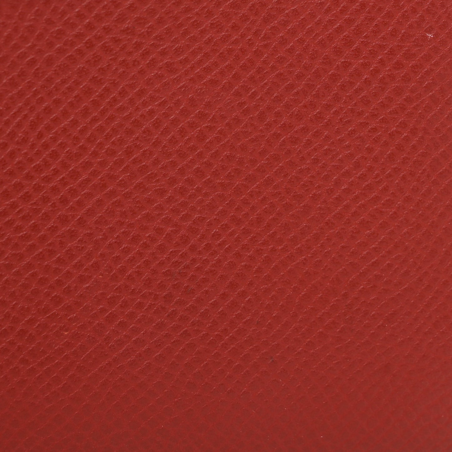 Grained Calfskin Medium Multifunction Strap Wallet Scarlet