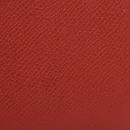 Celine Grained Calfskin Medium Multifunction Strap Wallet Scarlet 10 of 10