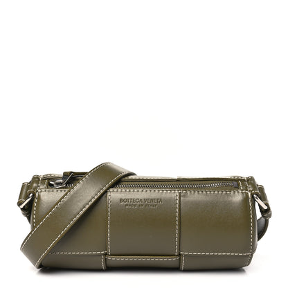 Bottega Veneta Nappa Maxi Intreccio Small Canette Crossbody Bag Mud 1 of 9