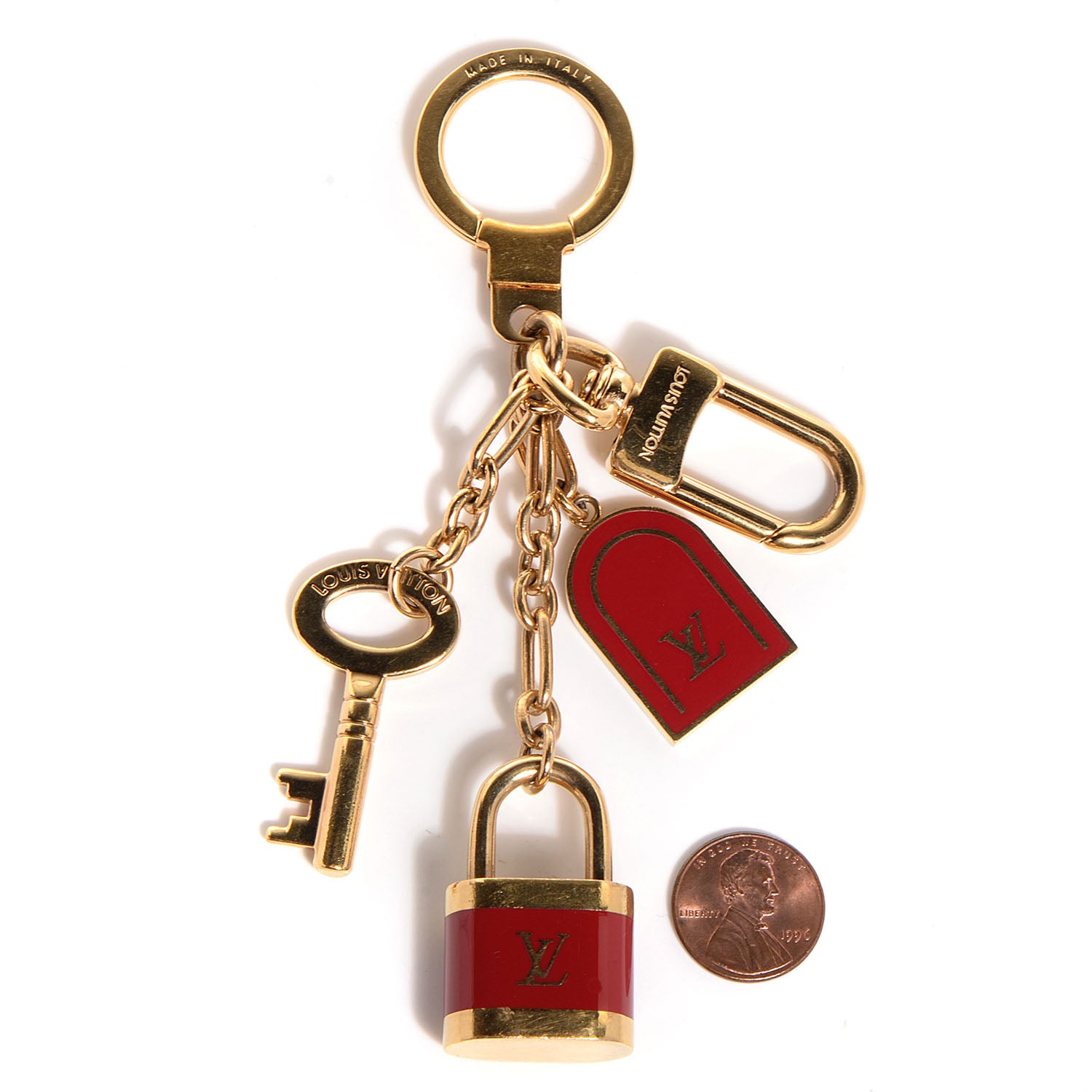Louis Vuitton PTE Cles Cadenas Key Holder 2 of 4