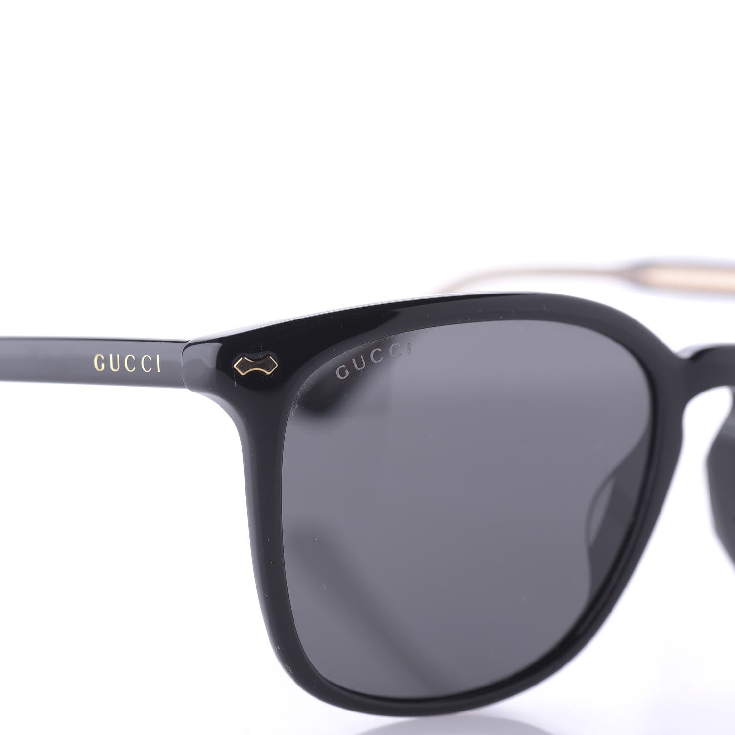 Gucci Square Frame Sunglasses GG0050S Black 7 of 9
