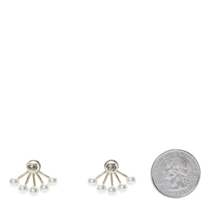 Christian Dior Pearl La Peite Tribale Earrings 2 of 5