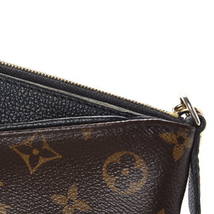Louis Vuitton Monogram Pallas Clutch Black 8 of 12