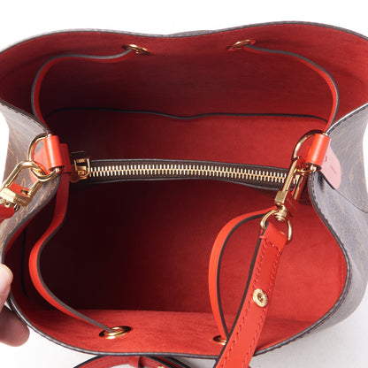 Louis Vuitton Monogram Neonoe MM Coquelicot 7 of 8