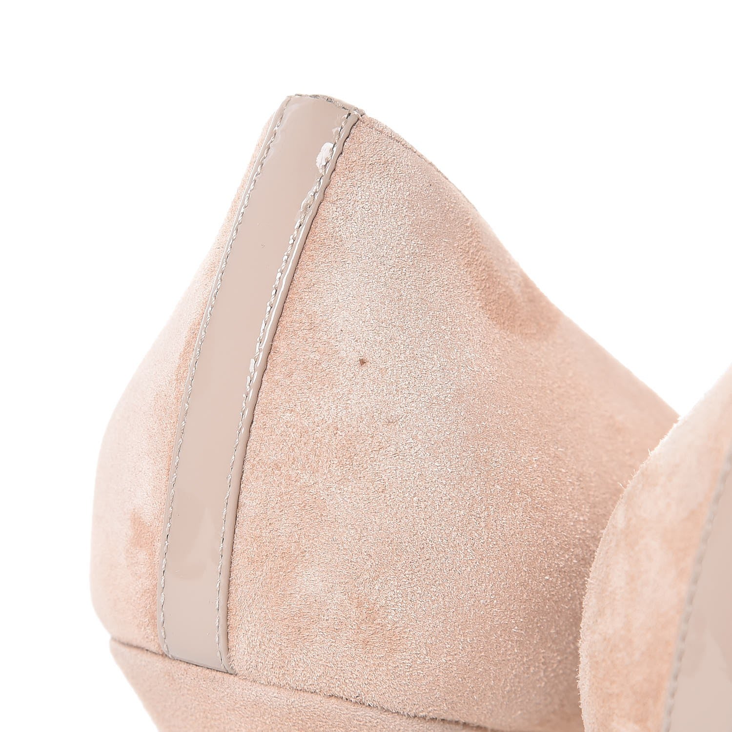 Chanel Suede Patent Calfskin CC Cap Toe Pumps 42 Pink 11 of 12