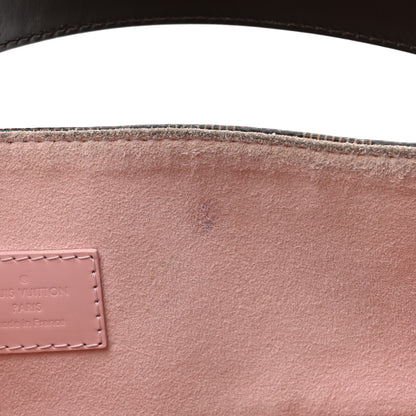 Louis Vuitton LOUIS VUITTON Damier Ebene Caissa Hobo Rose Ballerine 9 of 17
