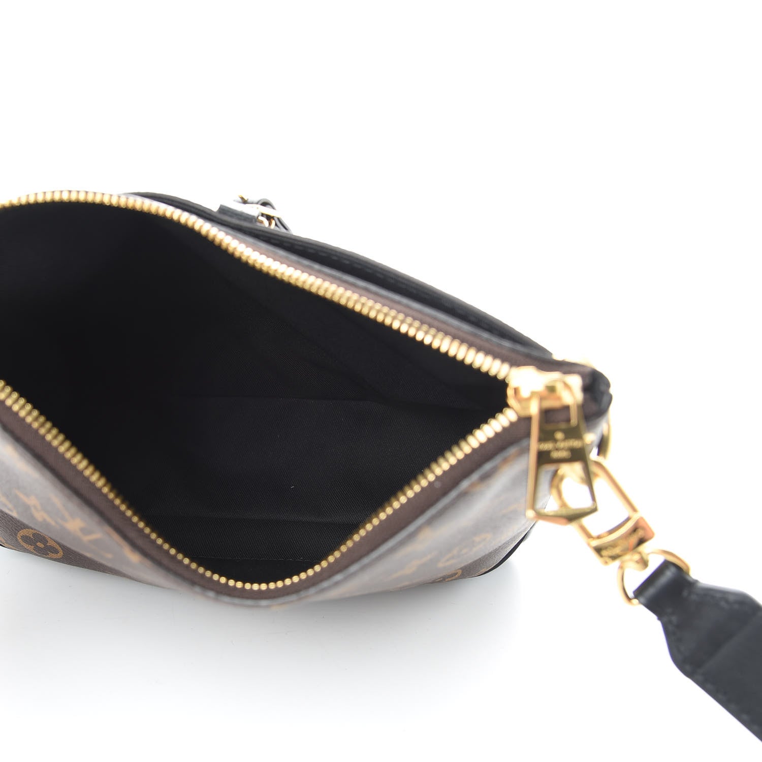 Louis Vuitton Monogram Odeon PM Black 5 of 10