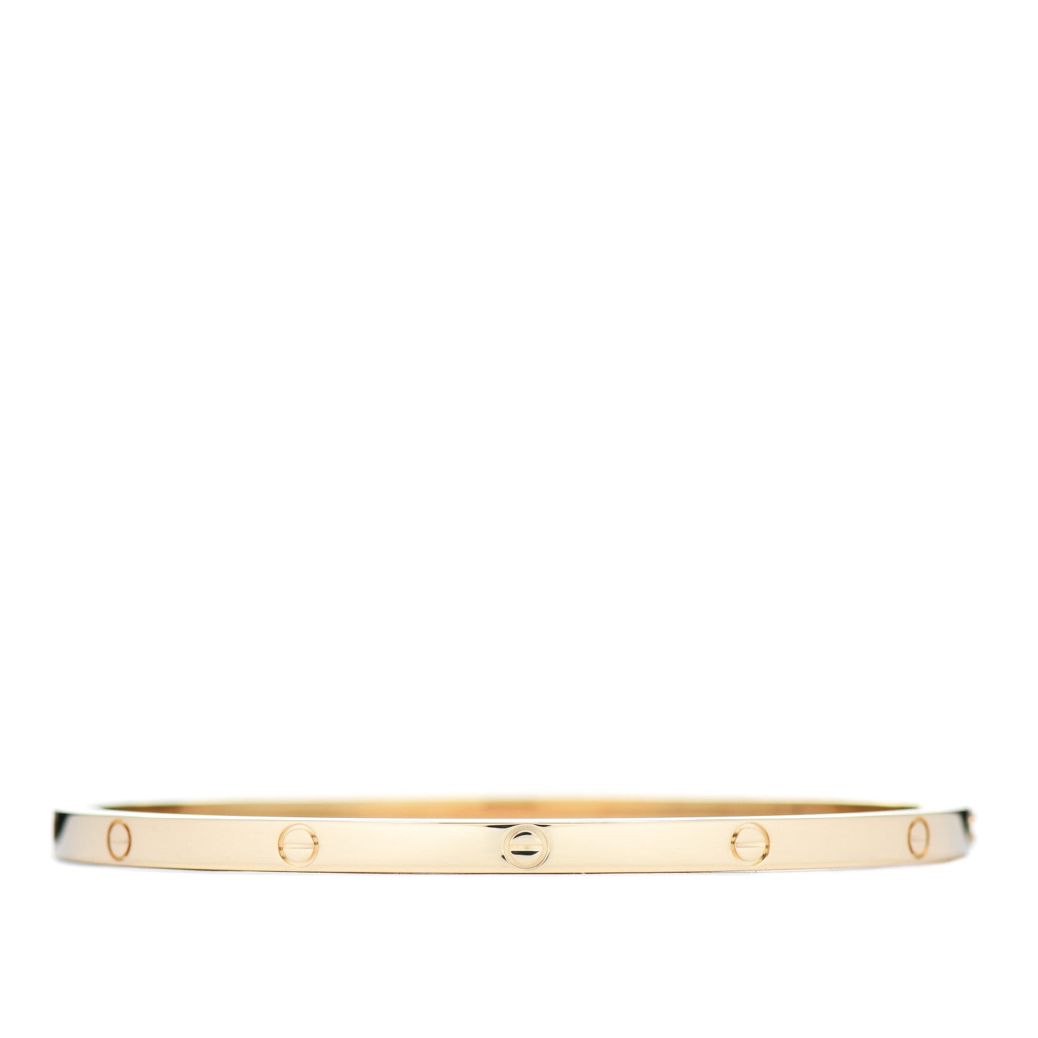 Cartier 18K Yellow Gold Small LOVE Bracelet 18 3 of 5