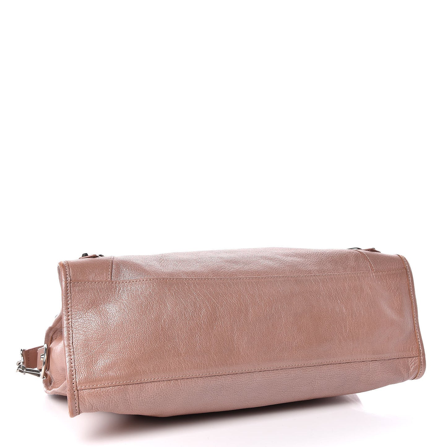 Pearlescent Goatskin Classic Palladium Hardware City Rose Rose Light