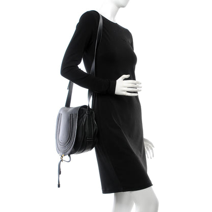 Chloe Calfskin Medium Marcie Round Crossbody Bag Black 2 of 10