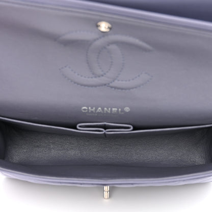 Chanel Lambskin Quilted Medium Double Flap Light Purple 5 of 17