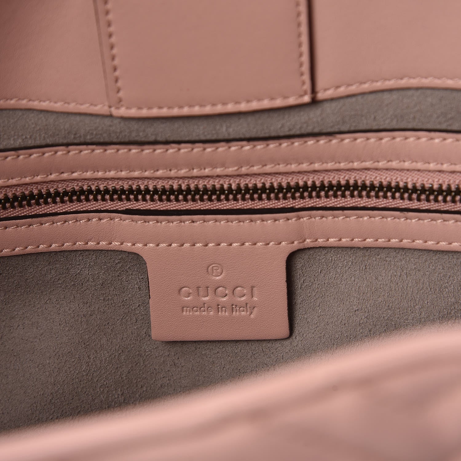 Gucci Calfskin Matelasse Medium GG Marmont Shoulder Tote Bag Perfect Pink 8 of 10