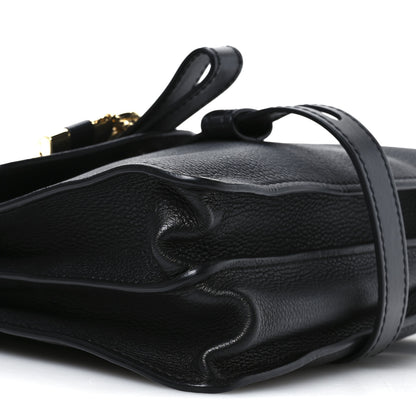 Chloe Grained Calfskin Medium Aby Day Shoulder Bag Black 9 of 10