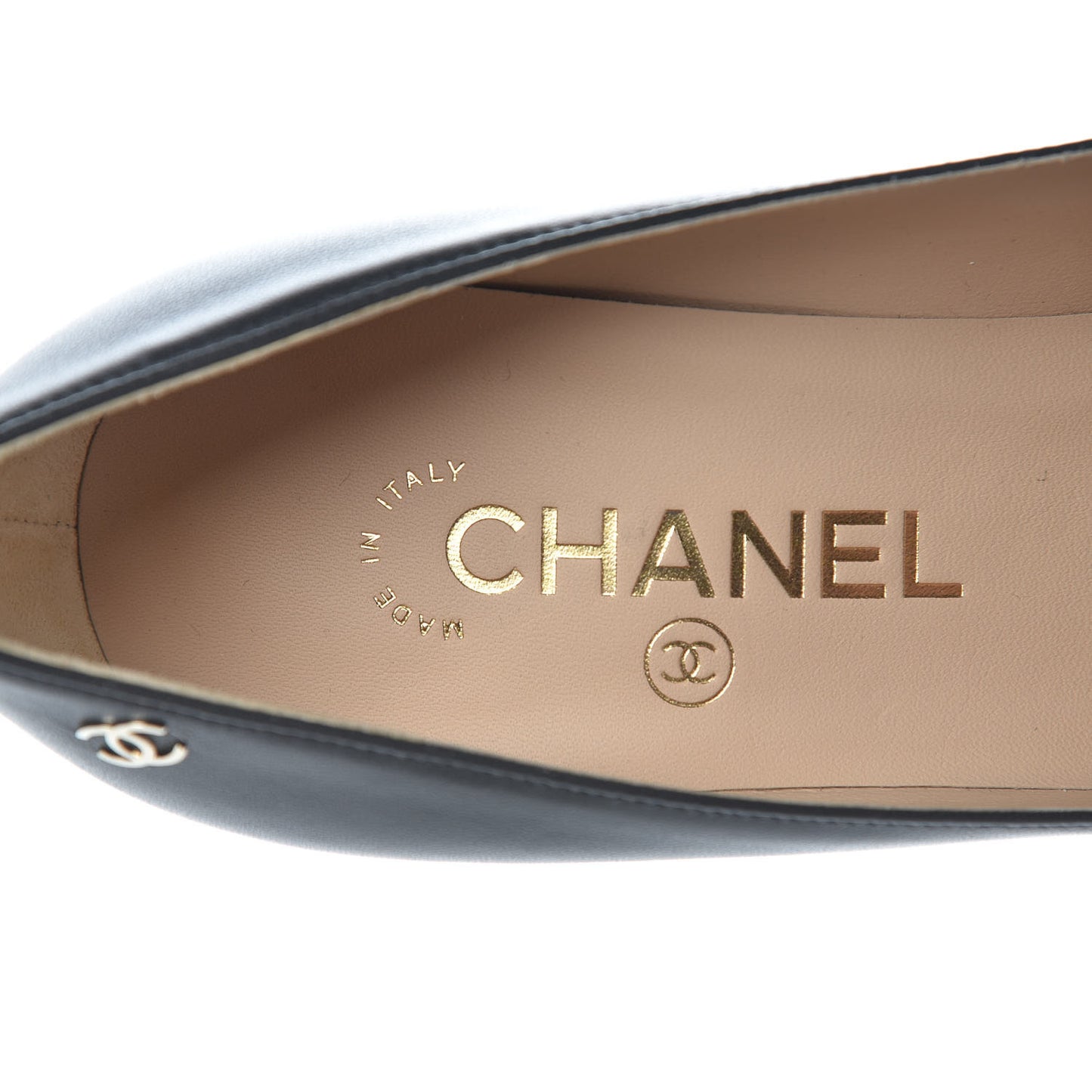Lambskin Camellia Pumps 37.5 Dark Grey