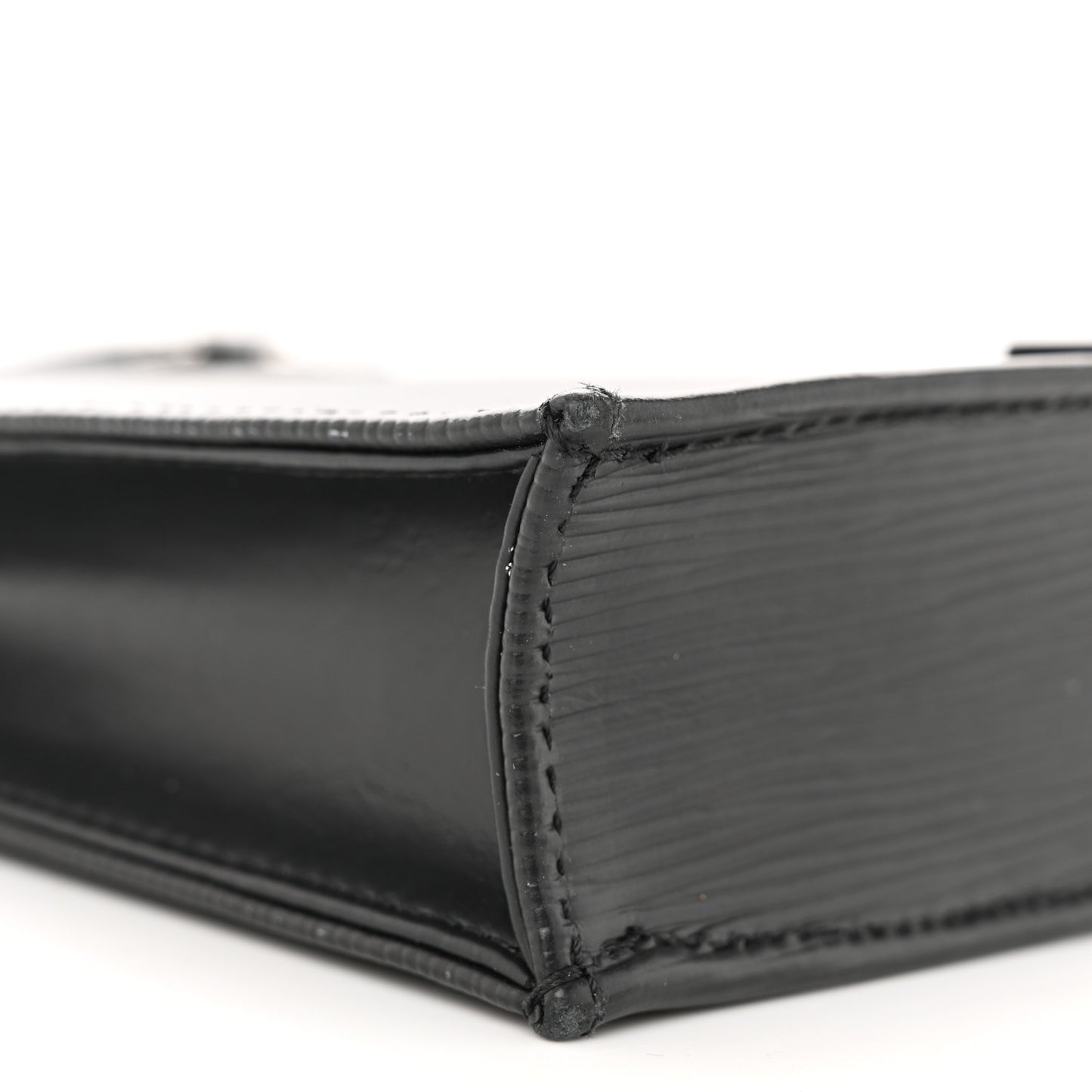 Epi Jacquard Petit Sac Plat Black