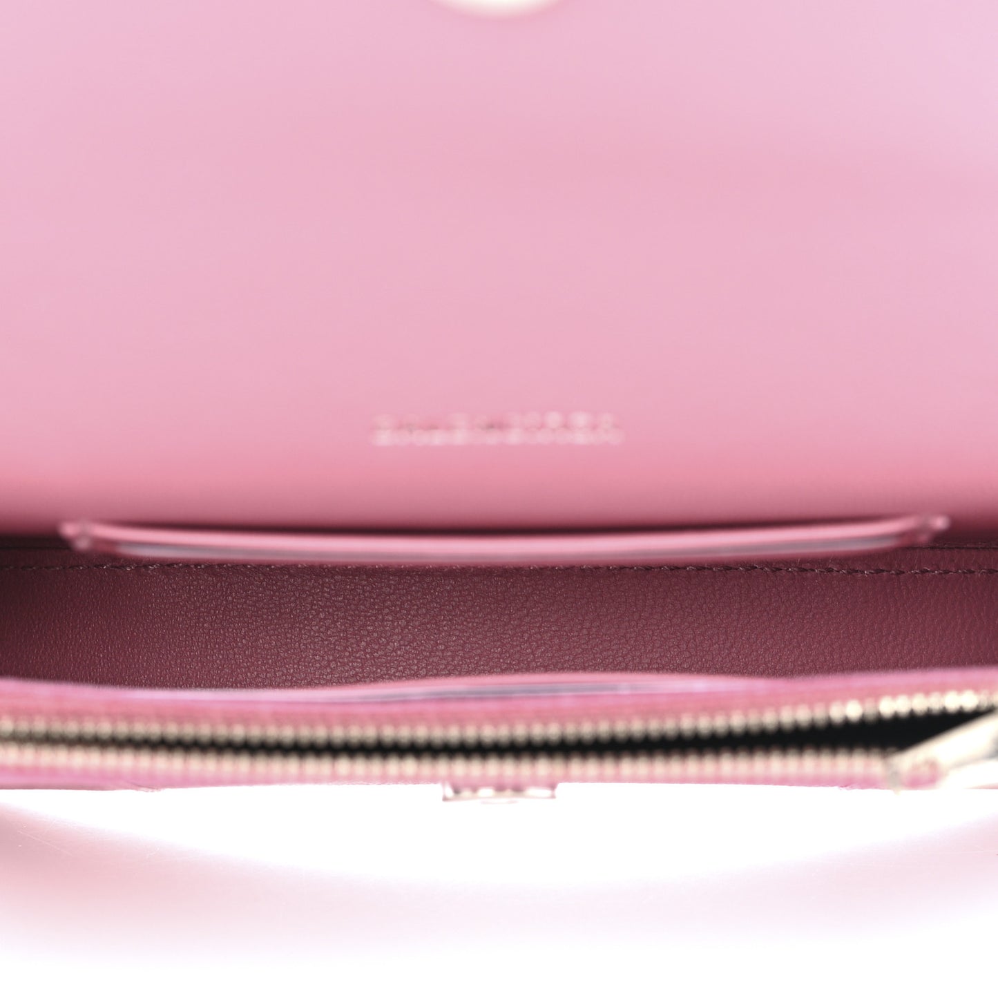 Sparkling Fabric XS Hourglass Wallet On Chain Sweet Pink